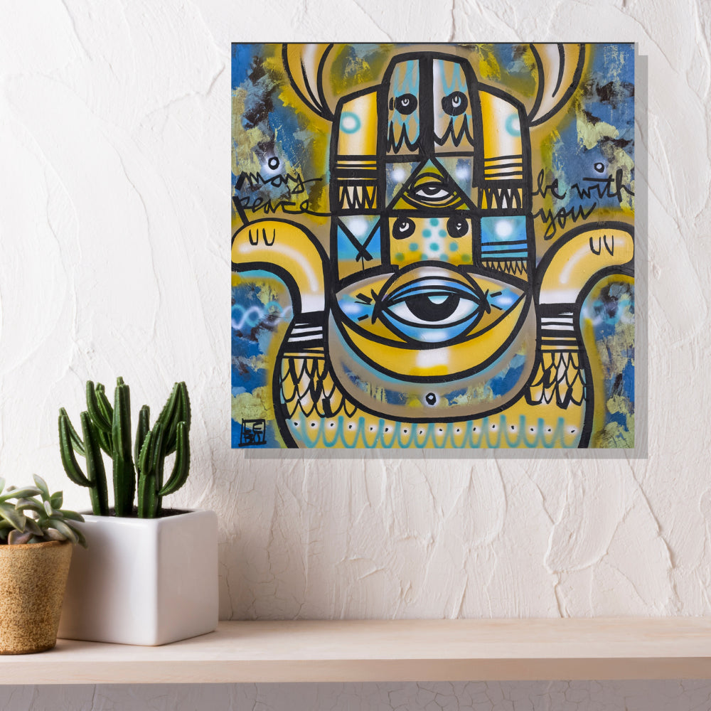May Peace Be With You - Limited Edition - Mineral Print